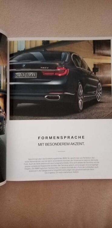 Knjige i stripovi: Prospekt BMW seria 7,74 str. meke korice, 2017,prosireni A4. nem na lalafo.rs — 6 Knjige i stripovi: Prospekt BMW seria 7,74 str. meke korice, 2017,prosireni A4. nem — 6