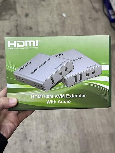 macbook pro 15 mid 2012: HDMI 60M KVM Extender with Audio Комплект удлинителя HDMI/KVM для — 1