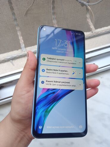 redmi note 9s qiymeti irşad: Redmi Note 9S, 64 ГБ, цвет - Голубой, Отпечаток пальца, Две SIM карты