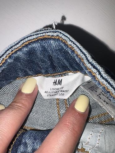 Джинсы и брюки: H&M uşaq cins şalvarı - Model: Loose Fit, Straight Leg - Bel — 2