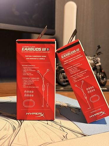 logitech superlight 2: Проводные гарнитуры, HyperX, Новый, цвет - Красный — 2
