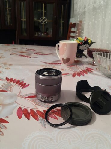 sony lens: Satılıt obyektib Sony 18-55 f3.5-5.6 ariginal təzə kimi üstündə 2