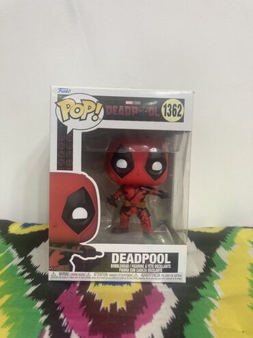 флаг изготовление: Коллекционная фигурка-башкотряс Deadpool #1362 Funko pop Из фильма