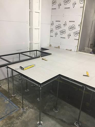 Фальшпол: Фальшпол, поднятый пол, система фальшпола, монтаж фальшпола, установка — 9