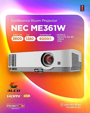 mobil ip tv: İşlənmiş Portativ Proyektor NEC, Ödənişli çatdırılma — 1