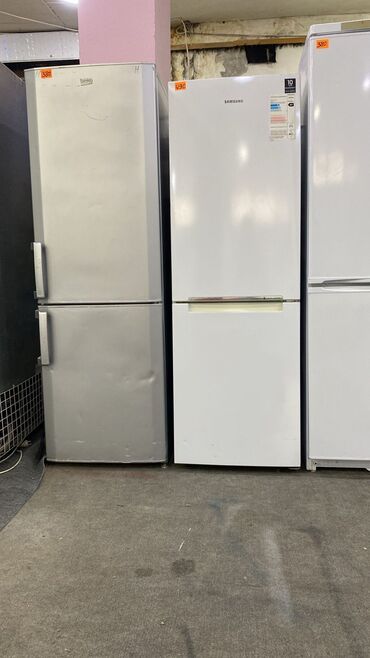 Soyuducular: İşlənmiş 2 qapılı Beko Soyuducu Satılır, rəng - Boz, Kredit var
