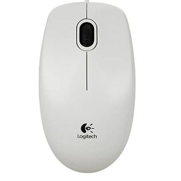 internet data: Logitech B100 White 910-003360 USB Naqilli Optik Ofis Siçanı Gündəlik — 1