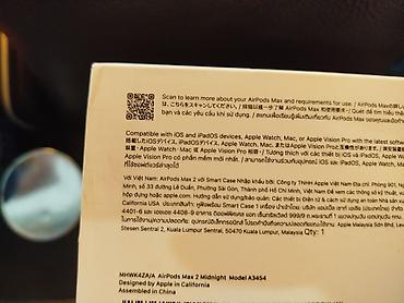 iphone 17 pro: Apple AirPods Max 2 (Model A3454), цвет Midnight.Срочно продается — 7