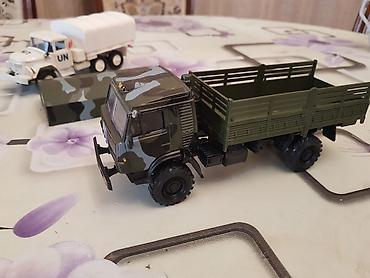 diorama: Kolleksiya üçün model yük maşınları dəsti - Miqyas: təxmini 1:43/1:50 — 10