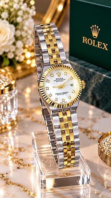 qol tatosu: Yeni, Qol saatı, Rolex, rəng - Ağ — 4
