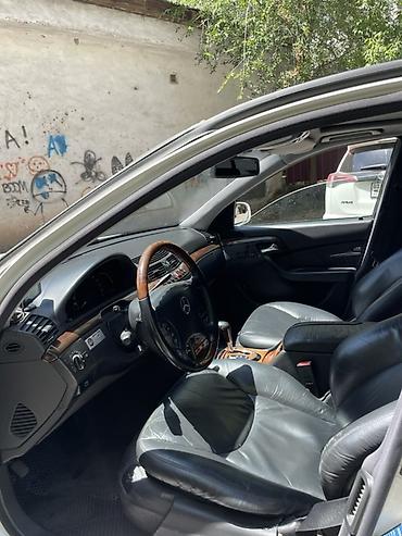 x class: Mercedes-Benz S-Class: 2002 г., 5 л, Автомат, Газ, Седан — 7