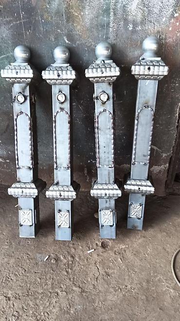 Готовые перила: Готовые перила, Материал: Кованное железо, Для крыльца — 38