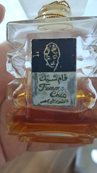 belle odeur parfum: Femme Chic qadın ətiri - Şüşə flakon: qalın şüşədən dekorativ — 2