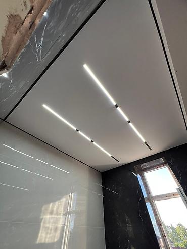 Натяжной потолок: Натяжной потолок Матовое Монтаж — 4