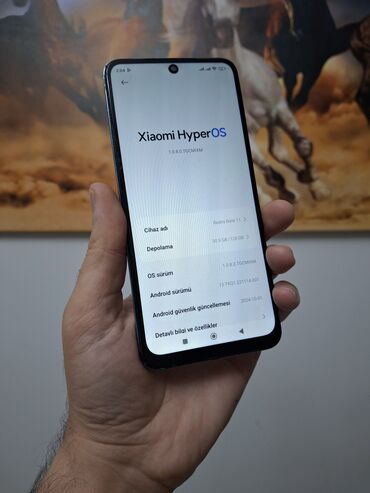 Redmi: Redmi Note 11, 128 GB, rəng - Gümüşü, Barmaq izi — 3