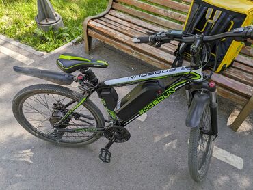 велосипед спартивный: Срочно продается элетровелосипед, состояние отличное,35-40км