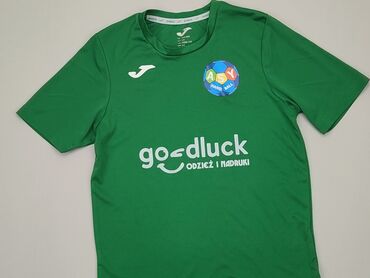 zielona koszulka: T-shirt, 5-6 years, 110-116 cm, condition - Good