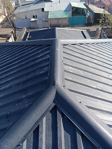 Кровля крыши: Крышанын Баардык турун жабабыз. Сайдинг Жолуп Слиф Снего держатель — 11