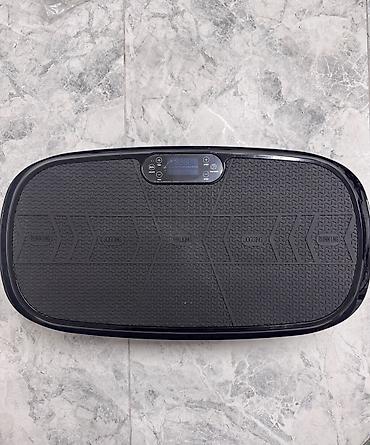 Виброплатформа VibraFit 180 Pro Max черная — современный тренажёр для