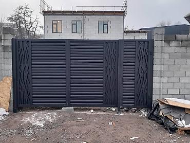 Дарбазаларга автоматика: Дарбаза жасайбыз! 🚪 ✅ Темир дарбаза жасоо ✅ Сапаттуу ширетүү иштери ✅ — 10