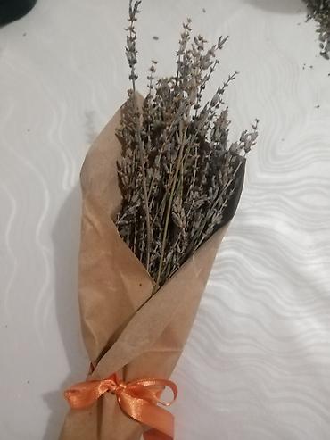 piona gülü: Qurudulmuş lavanda buketi - Təbii ətir mənbəyi: Evinizi, dolabları və — 1