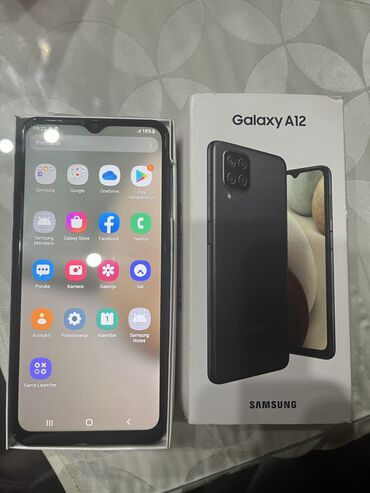 Samsung: Samsung Galaxy A12, 128 GB, bоја - Crna, Dual SIM