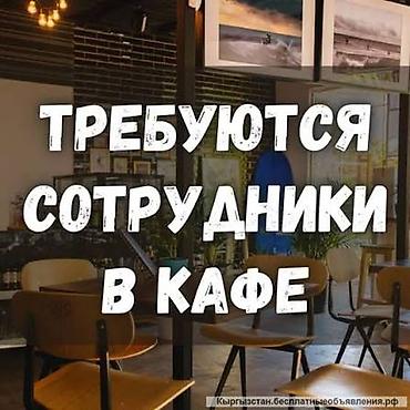 закрытием кафе: Вакансия: сотрудники в кафе Частота оплаты каждый день, Зарплата — 1