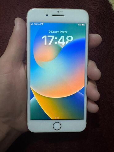 Apple iPhone: IPhone 8 Plus, 64 GB, Qızılı, Barmaq izi — 1