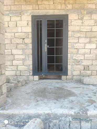 dəmir seyf qapi: Dəmir giriş qapısı - Material: qalın profildən hazırlanmış tam metal — 1