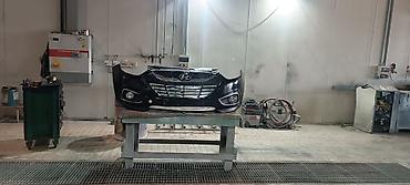 Bamperlər, buferlər: Hyundai ix35 üçün ön bamper komplekti - Uyğunluq: Hyundai ix35 — 4