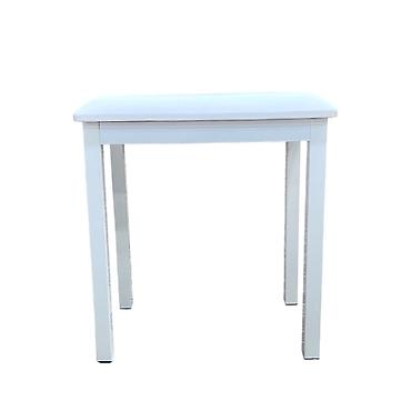 Masalar: Ağ rəngli kompakt masa - Minimalist dizayn: düzbucaqlı masaüstü — 5