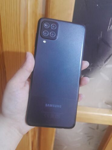 Samsung: Samsung Galaxy A12, 32 ГБ, цвет - Черный, Отпечаток пальца, Две SIM карты