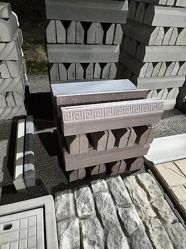 Dekorativ beton məhsullar toplusu - Fasad və landşaft üçün dekorativ