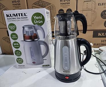 tefal чайник: Elektrikli çaydan çaynik dəsti Kumtel Türkiyə istehsalı Güc 1860-2220 — 5