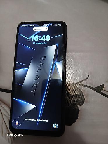 Мобильные телефоны: Samsung Galaxy A17, цвет - Черный, Две SIM карты — 1