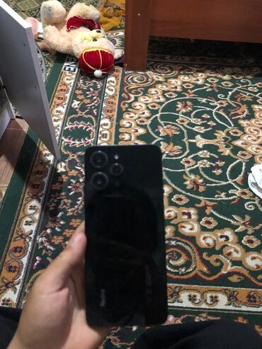 мыльницы фотоаппараты: Redmi, Redmi 12, Колдонулган, 128 ГБ, түсү - Кара, 2 SIM