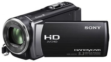 sony aktion kamera: Sony HDR-CX210E handycam -videokamera Full HD 1080p 8Gb daxili yaddaş