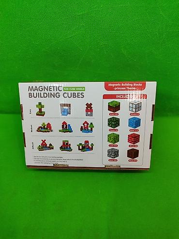 Игрушки: Конструктор магнитный Майнкрафт для развития детей🟩🟨 Комплектация — 9