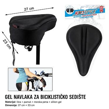 KMT Silikonska navlaka za biciklističko sedište 2001554-A Opis