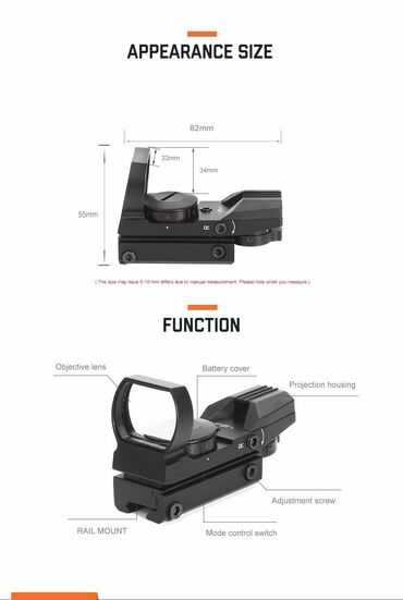 Lov i ribolov: Red-green dot brzi nišan za brzo nišanjenje / projekcija tačke raznih na lalafo.rs — 7 Lov i ribolov: Red-green dot brzi nišan za brzo nišanjenje / projekcija tačke raznih — 7