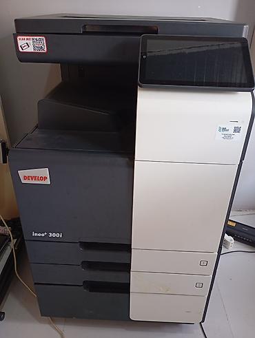 pirinter canon: Develop ineo+ 300i çoxfunksiyalı ofis aparatı lentasi dəyisilməlidi — 1