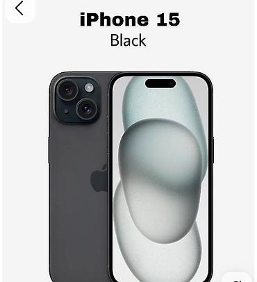 IPhone 15, 128 GB, Qara