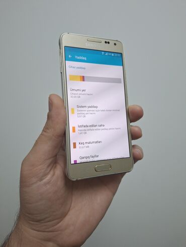 Samsung: Samsung Galaxy Alpha, 32 GB, rəng - Qızılı, Barmaq izi — 5