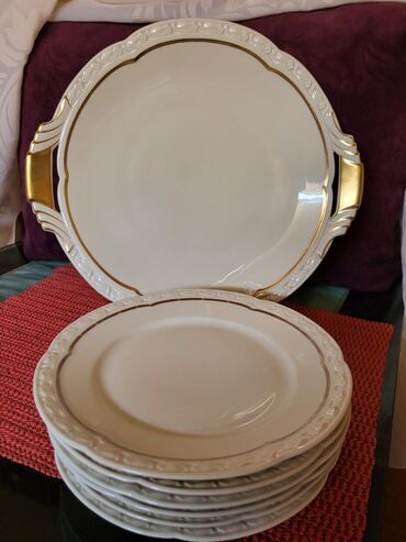 Kuhinjski setovi: Servis za torte,kolace 1929 do 1972g. Edelstein Bavaria. Servis za na lalafo.rs — 9 Kuhinjski setovi: Servis za torte,kolace 1929 do 1972g. Edelstein Bavaria. Servis za — 9