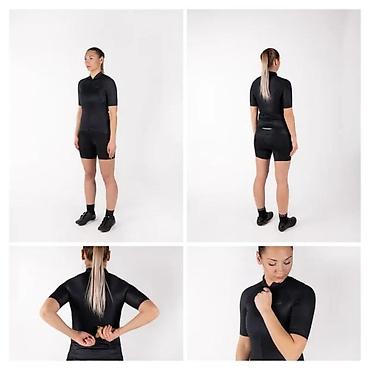 Oprema za bicikliste: DRES FORCE PURE KRATKI RUKAV, CRNA | Dres je dizajniran za — 8