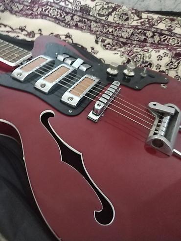 trek marlin 4: Elektrik gitara – Jolana Tornado, yarı boş (semi-hollow) korpuslu — 7