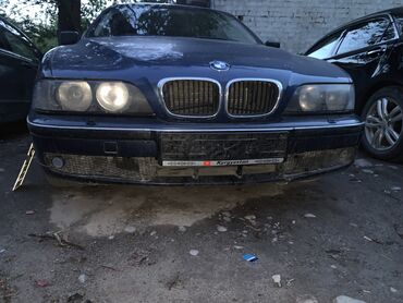 Передний Бампер BMW 1996 г., Б/у, цвет - Синий, Оригинал