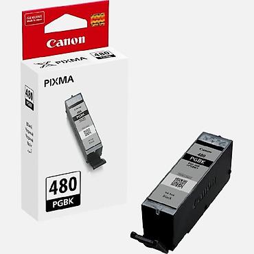 printer aliram: Canon PGI-480 PGBK 2077C001 Black Original Pigment Mürəkkəb Kartrici — 1