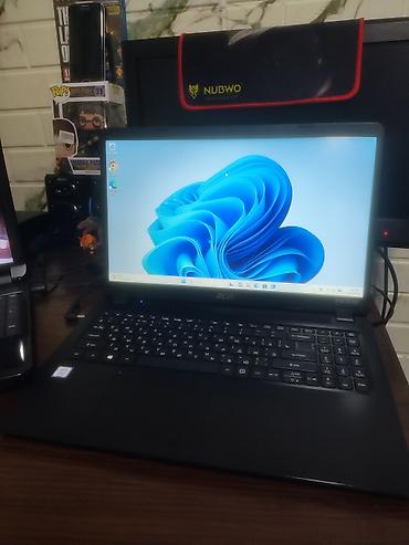 acer noutbuklar: Acer noutbuk – 15.6" ekran, tam ölçülü klaviatura (rus/ingilis — 1