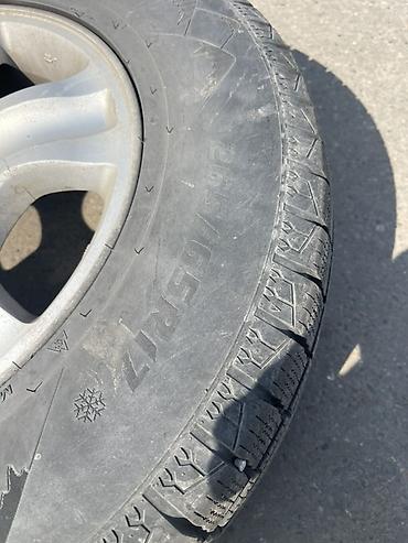 6 139: Литые диски Toyota Japan с установленной зимними шинами в отличном — 3